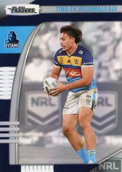 2022 NRL Traders - Pearl Specials #PS044 Tino Fa'asuamaleaui Front
